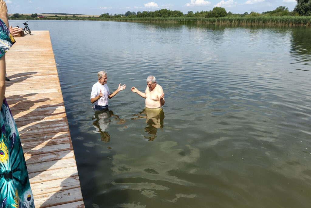 Chrzest Wiary nad Zalewem Żółtańce